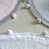 Lorena Canals Tapijt Bubbly Soft Blauw Ø120cm Lorena Canals Tapijt Bubbly Soft Blauw Ø120cm