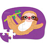 Crocodile Creek Lieve Luiaard - Mini Puzzel 12st Crocodile Creek Lieve Luiaard - Mini Puzzel 12st