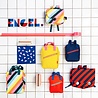 Engel. Schooltas small 'Stripe Navy' Engel. Schooltas small 'Stripe Navy'