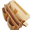 Ruitertassen Cartable 2 poches en cuir 38cm Naturel | Ruitertassen Ruitertassen Cartable 2 poches en cuir 38cm Naturel | Ruitertassen