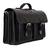 Ruitertassen Lederen 2-vaks boekentas/schooltas 38 cm Zwart | Ruitertassen Ruitertassen Lederen 2-vaks boekentas/schooltas 38 cm Zwart | Ruitertassen