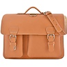 Ruitertassen Cartable 2 poches en cuir 40cm Naturel | Ruitertassen Ruitertassen Cartable 2 poches en cuir 40cm Naturel | Ruitertassen