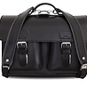 Ruitertassen Lederen 2-vaks boekentas/schooltas 38 cm Zwart | Ruitertassen Ruitertassen Lederen 2-vaks boekentas/schooltas 38 cm Zwart | Ruitertassen