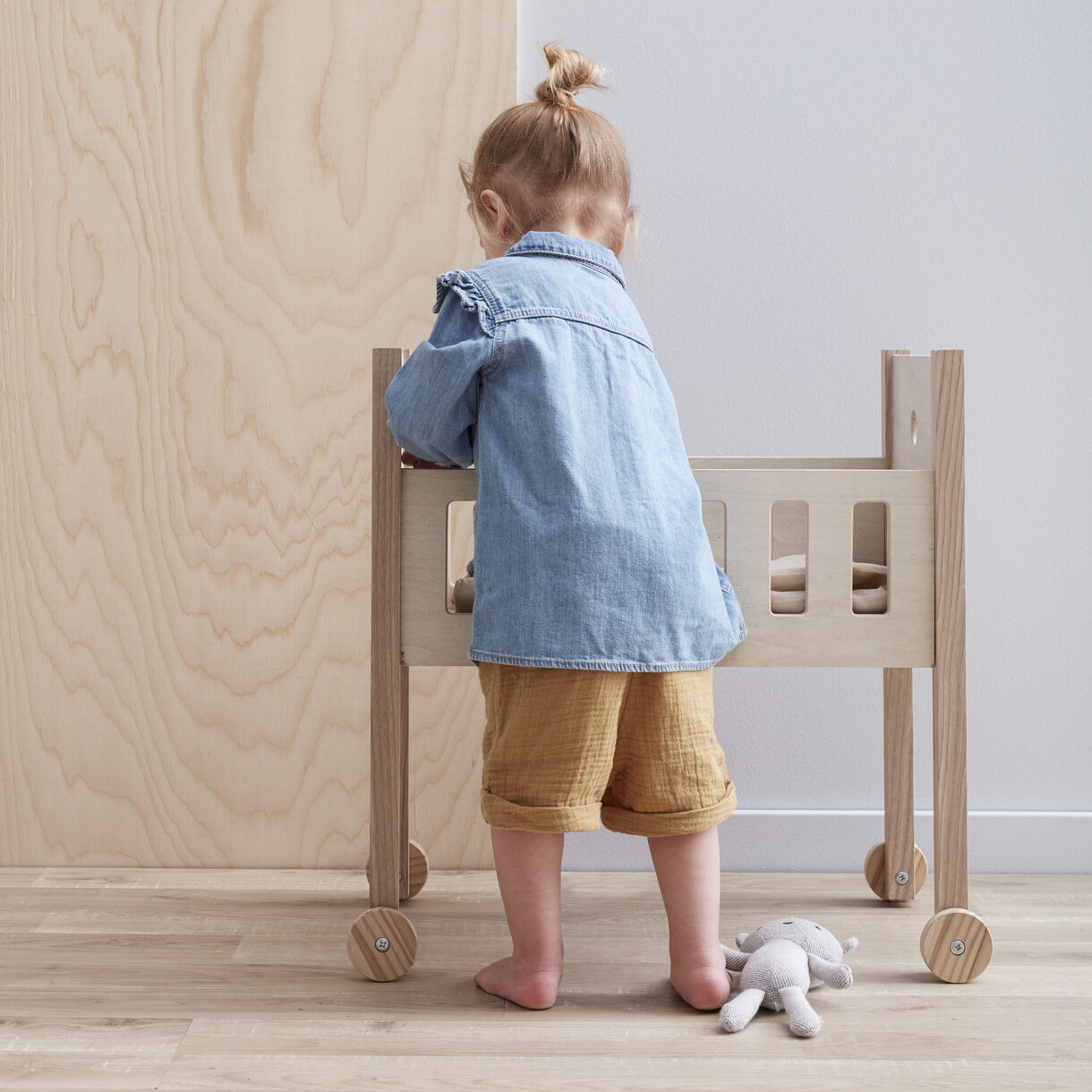 Poppenbed nature incl. bedset | Kid's Concept