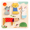 Djeco Houten puzzel Huisdieren (5st) | Djeco Djeco Houten puzzel Huisdieren (5st) | Djeco