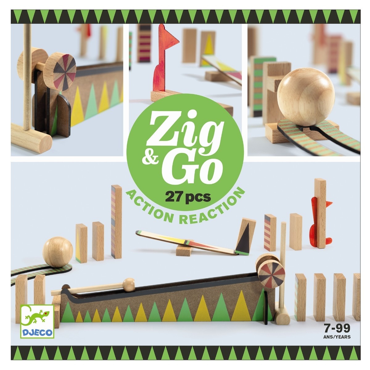 Zig & Go dominoset - 27st | Djeco