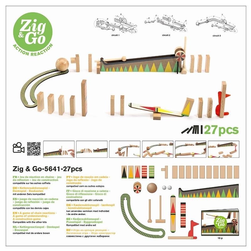 Zig & Go dominoset - 27st | Djeco