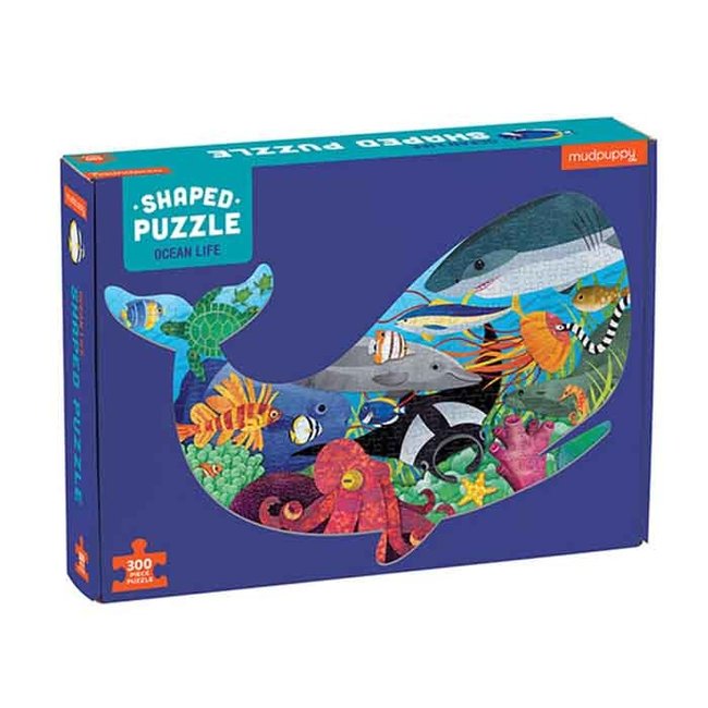 Shaped Puzzel Ocean Life - 300St