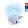 Zazu Walvis Lichtprojector met Muziek - Grijs| ZAZU Zazu Walvis Lichtprojector met Muziek - Grijs| ZAZU