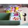 Blafre Toffe Lunchbox HDPE Oranje/Lichtblauw Blafre Toffe Lunchbox HDPE Oranje/Lichtblauw