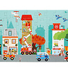 Scratch Vloerpuzzel Stad - 100st | Scratch Scratch Vloerpuzzel Stad - 100st | Scratch