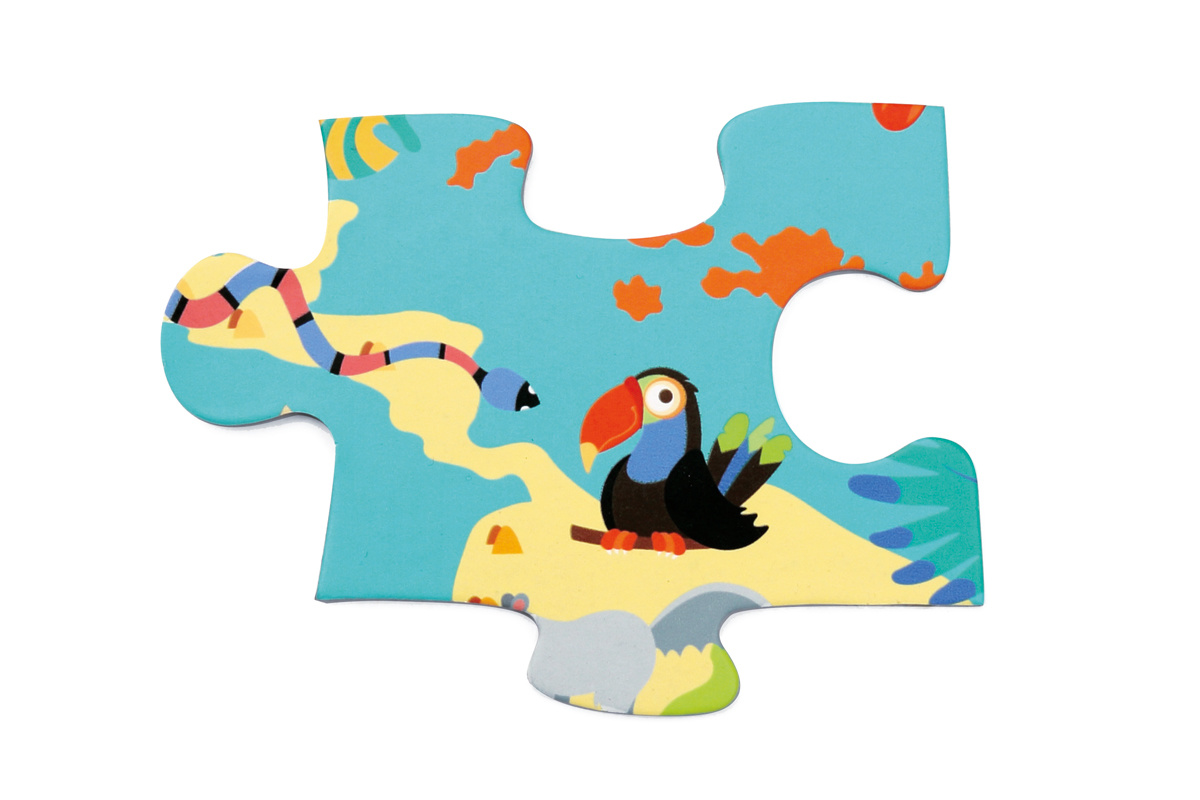 XXL Puzzel Dieren van de Wereld - 100st | Scratch
