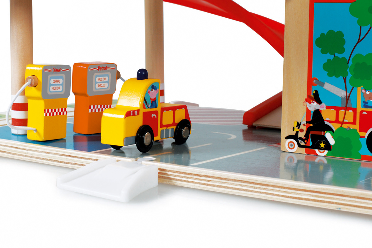 Houten Garage Contiloop | Scratch