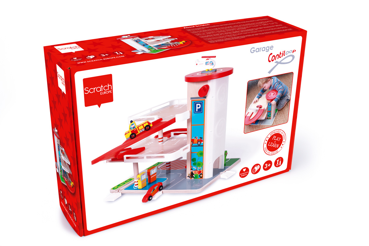Houten Garage Contiloop | Scratch