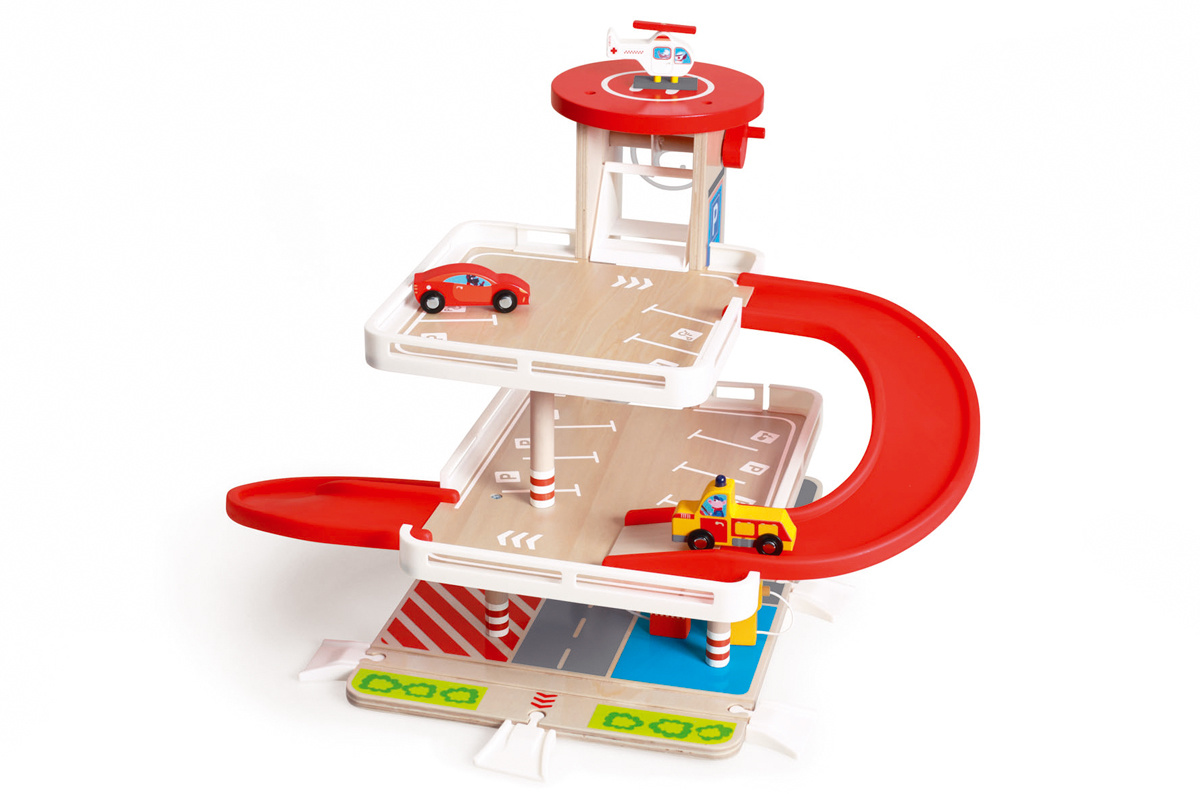Houten Garage Contiloop | Scratch