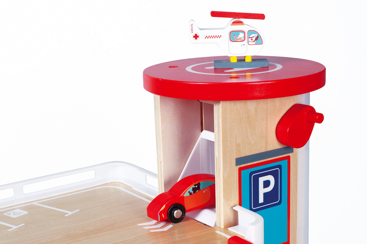 Houten Garage Contiloop | Scratch