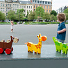 Scratch Houten Safaridieren op wielen | Scratch Scratch Houten Safaridieren op wielen | Scratch
