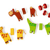 Scratch Houten Safaridieren op wielen | Scratch Scratch Houten Safaridieren op wielen | Scratch