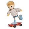Tender Leaf Toys Popje Edward met skateboard | Tender Leaf Toys Tender Leaf Toys Popje Edward met skateboard | Tender Leaf Toys