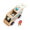 Tender Leaf Toys Houten ijscream truck Pinguins | Tender Leaf Toys Tender Leaf Toys Houten ijscream truck Pinguins | Tender Leaf Toys