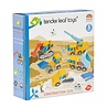 Tender Leaf Toys Houten set van 5 werfauto's | Tender Leaf Toys Tender Leaf Toys Houten set van 5 werfauto's | Tender Leaf Toys