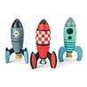 Tender Leaf Toys Houten constructieset Raketten | Tender Leaf Toys Tender Leaf Toys Houten constructieset Raketten | Tender Leaf Toys