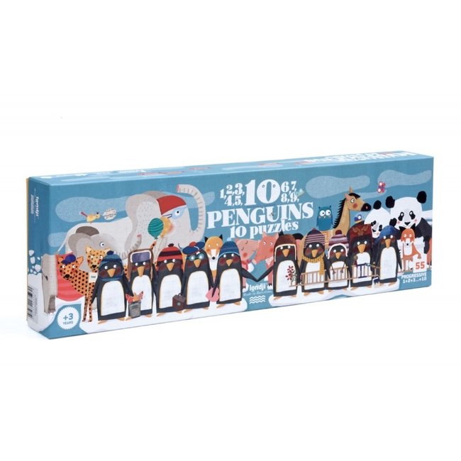 10 Pinguins Puzzel | Londji