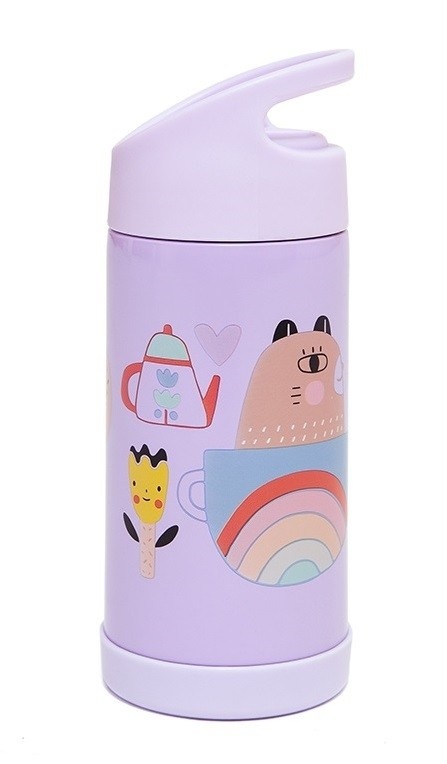 Drinkfles Stainless Steel - Apple of my eye | Petit Monkey