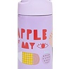 Petit Monkey Drinkfles Stainless Steel - Apple of my eye | Petit Monkey Petit Monkey Drinkfles Stainless Steel - Apple of my eye | Petit Monkey