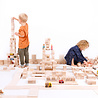Just Blocks Just Blocks Houten Blokken Medium Pack (166 stuks) Just Blocks Just Blocks Houten Blokken Medium Pack (166 stuks)
