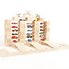 Just Blocks Just Blocks Houten Blokken Medium Pack (166 stuks) Just Blocks Just Blocks Houten Blokken Medium Pack (166 stuks)