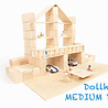 Just Blocks Just Blocks Houten Blokken Medium Pack (166 stuks) Just Blocks Just Blocks Houten Blokken Medium Pack (166 stuks)
