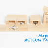 Just Blocks Just Blocks Houten Blokken Medium Pack (166 stuks) Just Blocks Just Blocks Houten Blokken Medium Pack (166 stuks)
