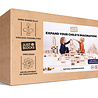 Just Blocks Just Blocks Houten Blokken Big Pack (336 stuks) Just Blocks Just Blocks Houten Blokken Big Pack (336 stuks)