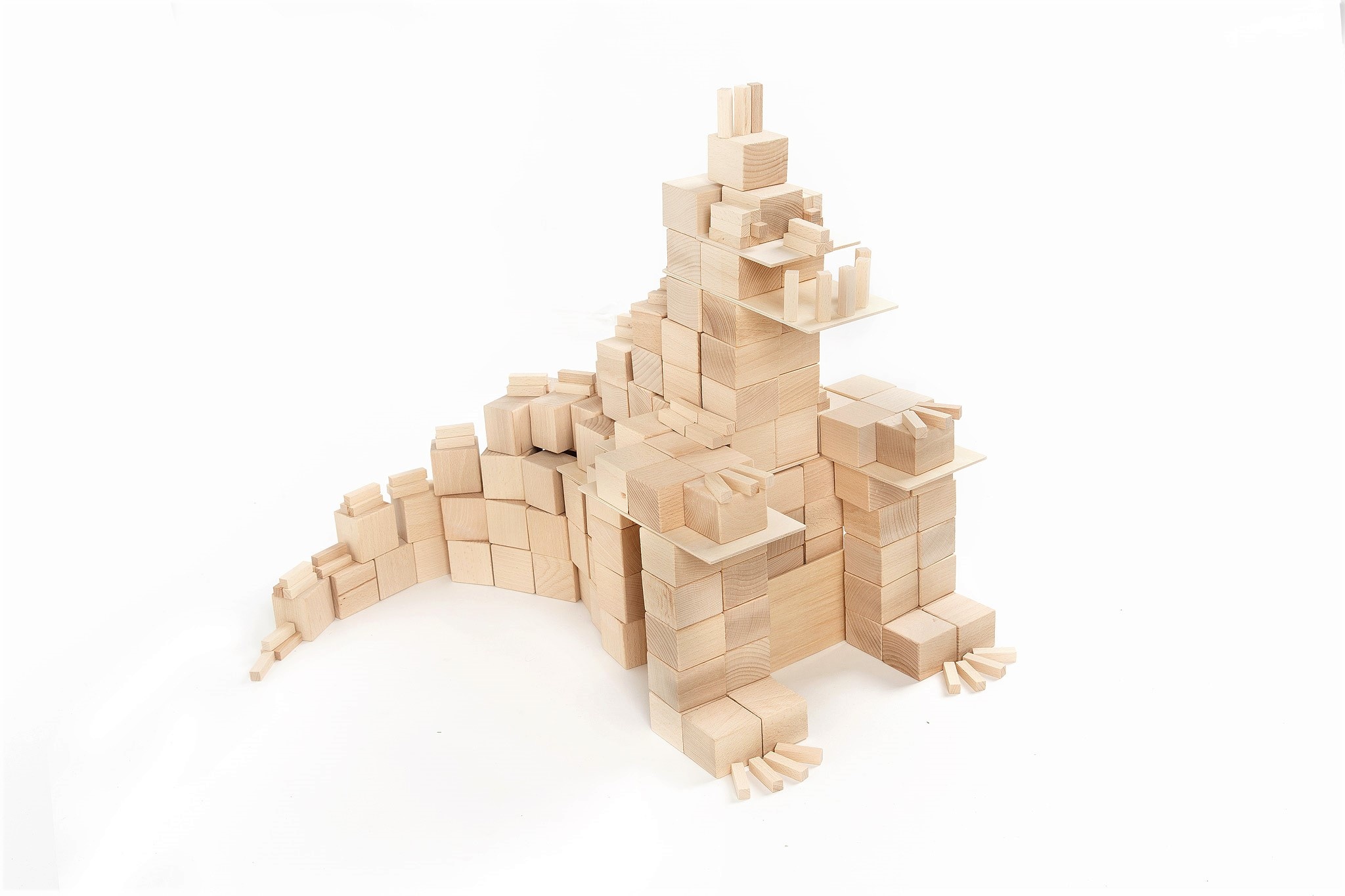 Just Blocks Houten Blokken Big Pack (336 stuks)