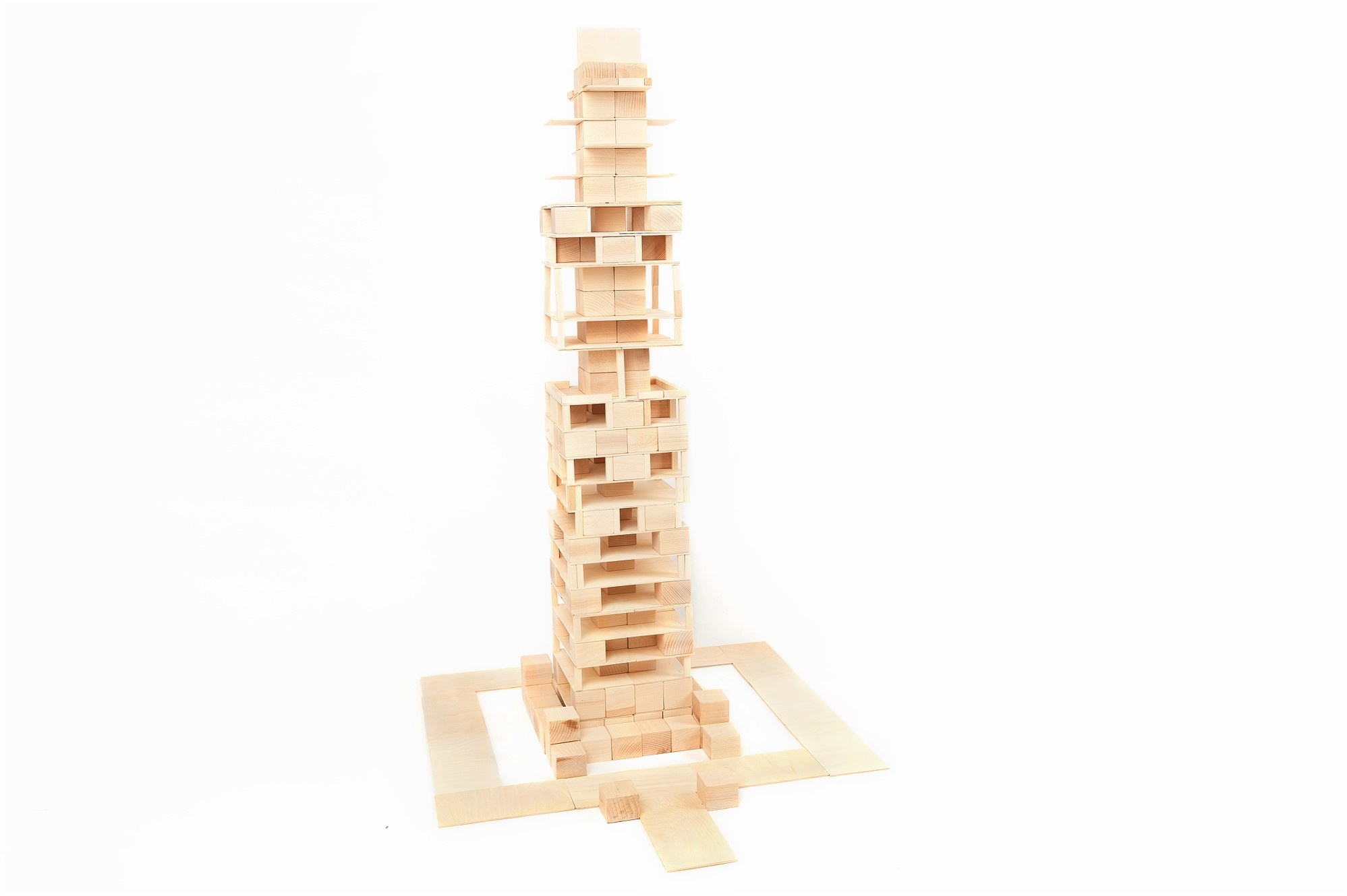 Just Blocks Houten Blokken Big Pack (336 stuks)
