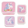 A Little Lovely Company Lunch & Snackbox set: Unicorn | A little lovely company A Little Lovely Company Lunch & Snackbox set: Unicorn | A little lovely company