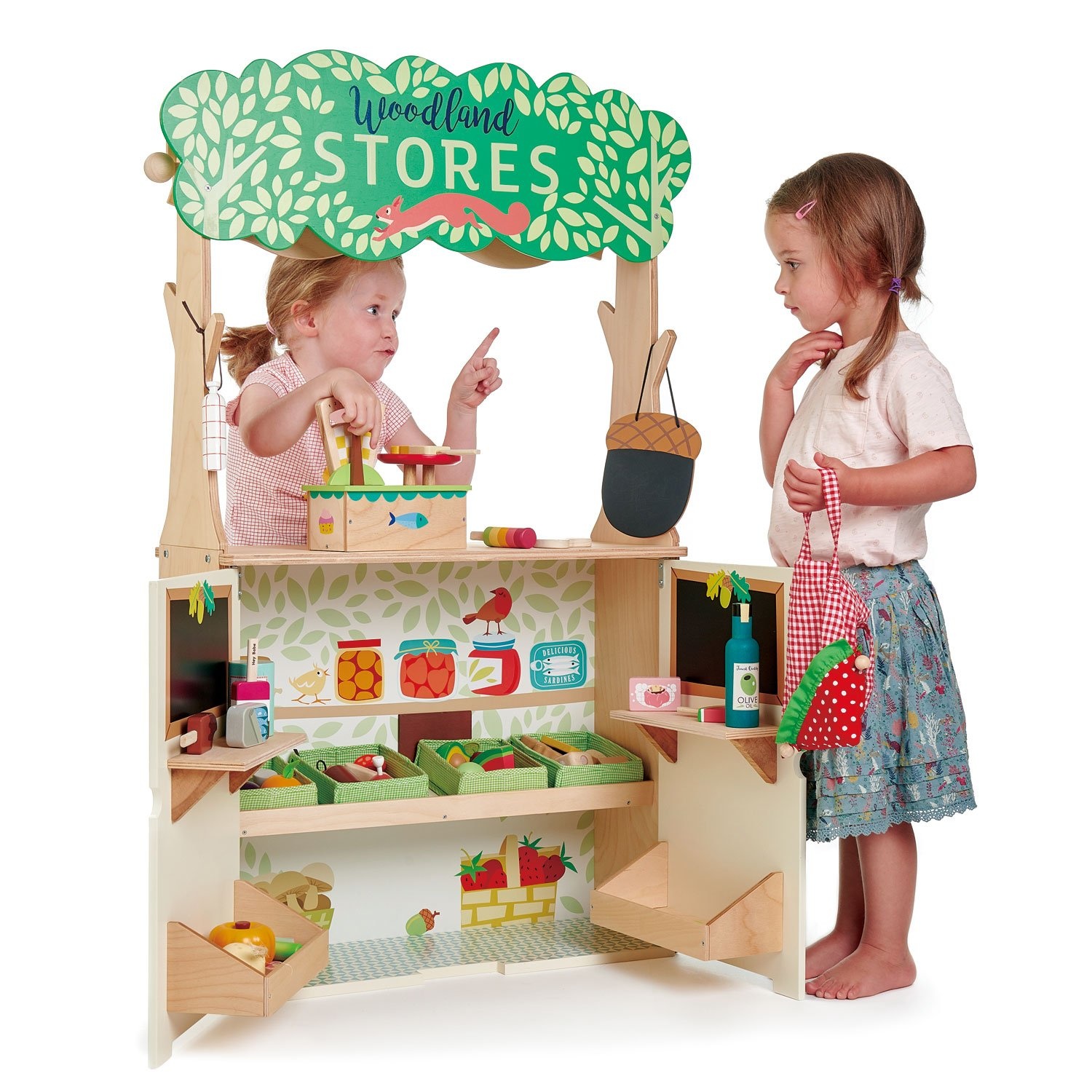 Eigenlijk Gezicht omhoog Getand Winkeltje & Poppenkast 'Woodland' | Tender Leaf Toys - Kids with Flair