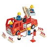 Tender Leaf Toys Brandweerwagen in hout | Tender Leaf Toys Tender Leaf Toys Brandweerwagen in hout | Tender Leaf Toys