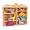 Tender Leaf Toys Set houten Dino's met display | Tender Leaf Toys Tender Leaf Toys Set houten Dino's met display | Tender Leaf Toys