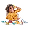 Tender Leaf Toys Set houten Dino's met display | Tender Leaf Toys Tender Leaf Toys Set houten Dino's met display | Tender Leaf Toys