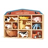 Tender Leaf Toys Set houten Boerderijdieren met display | Tender Leaf Toys Tender Leaf Toys Set houten Boerderijdieren met display | Tender Leaf Toys