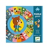 Djeco Puzzel XL (24st) De Dag | Djeco Djeco Puzzel XL (24st) De Dag | Djeco