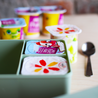 Blafre Brooddoos / Lunchbox Flower Wit/Navy | Blafre Blafre Brooddoos / Lunchbox Flower Wit/Navy | Blafre