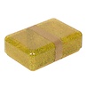 A Little Lovely Company Lunchbox Glitter Gold | A Little Lovely Company A Little Lovely Company Lunchbox Glitter Gold | A Little Lovely Company