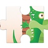Scratch Contour Puzzel Krokodil 36 stukken Scratch Contour Puzzel Krokodil 36 stukken