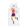 Snurk Dekbedovertrek Tennis Speelster 140 x 200/220 cm Snurk Dekbedovertrek Tennis Speelster 140 x 200/220 cm