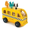 Tender Leaf Toys Dierentaxi in hout | Teander Leaf Toys Tender Leaf Toys Dierentaxi in hout | Teander Leaf Toys