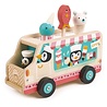 Tender Leaf Toys Houten ijscream truck Pinguins | Tender Leaf Toys Tender Leaf Toys Houten ijscream truck Pinguins | Tender Leaf Toys