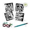 Djeco 3D Kleurset - Funny Freaks Djeco 3D Kleurset - Funny Freaks